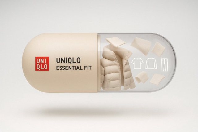 UNIQLO基础胶囊 AI 生图提示词效果图
