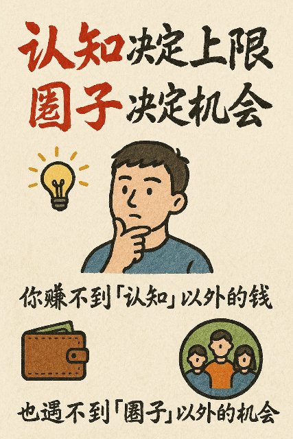 草书认知圈子女信息图 AI 生图提示词效果图