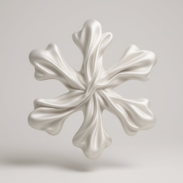 ❄️丝绸质感3D转化 AI 生图提示词效果图