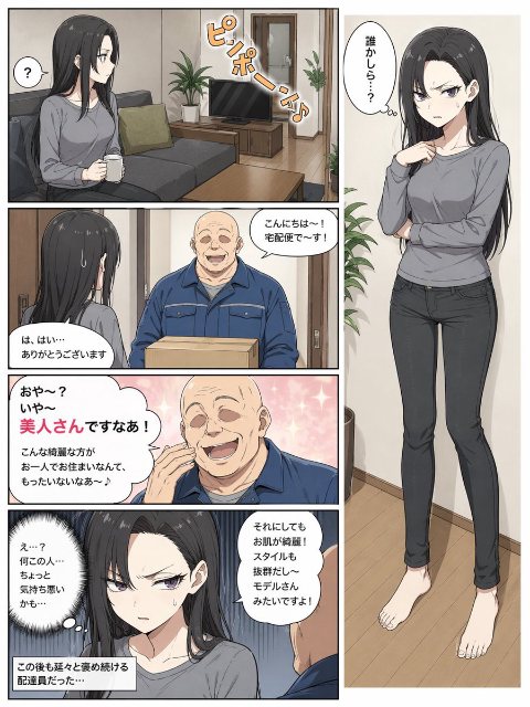 漫画分镜页设计 AI 生图提示词效果图